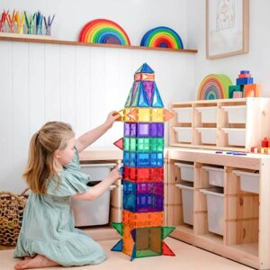 Klocki magnetyczne Connetix Rainbow Creative Pack 102 el.