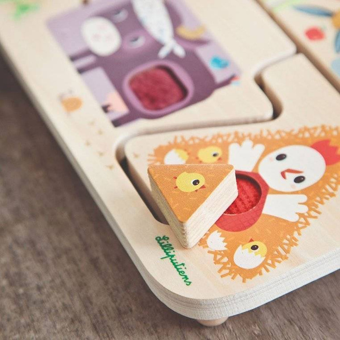 Tablica manipulacyjna dla najmłodszych Farma Lilliputiens