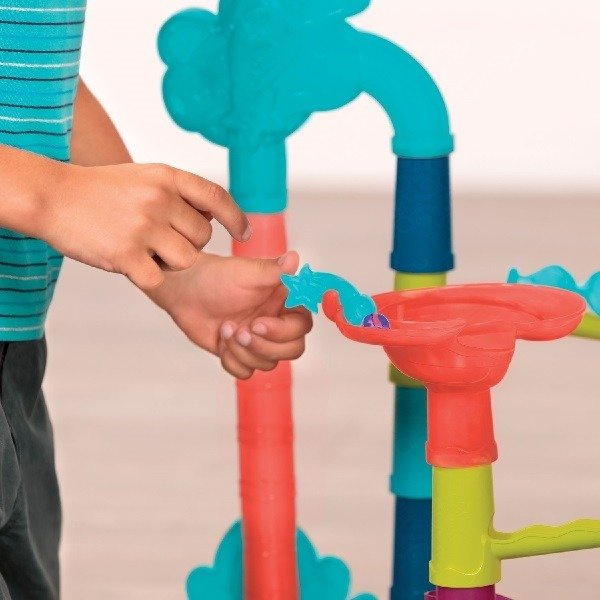 Interaktywny kulodrom dla dzieci Rzeczny rollercoaster B.Toys