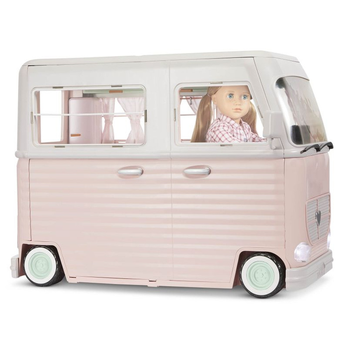 Lodziarnia na kółkach z wyposażeniem Sweet stop ice cream truck Our Generation