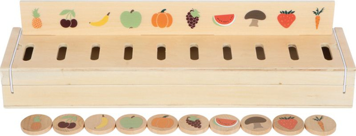 Drewniany pojemnik do sortowania Odkrywca świata Small Foot