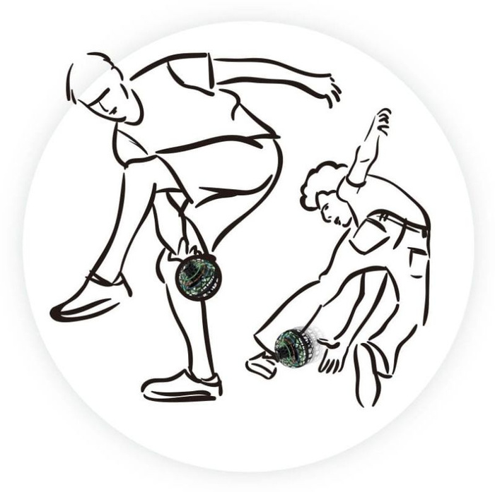 Latająca piłka LED Buki