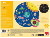 Puzzle okrągłe XXL kosmos Goula