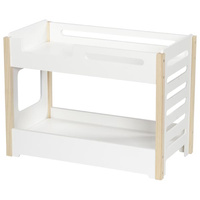 Łóżko piętrowe ze zjeżdżalnią Goki