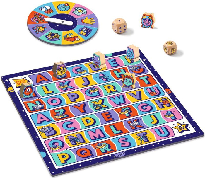 Gra planszowa dla dzieci ABC Rapido Djeco