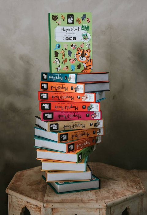 Magnetyczna układanka Kostiumy Dziewczynka Magnetibook kolekcja 2018, Janod