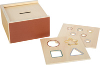 Edukacyjny sorter kształtów i kolorów Montessori Small Foot