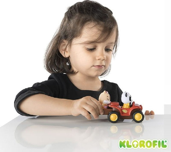 Samochód quad z otwieranym bagażnikiem Klorofil