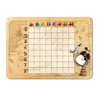 Gra dla dzieci z magnetyczną tablicą. Statki piratów, Janod