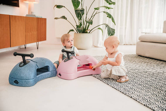 My First wielofunkcyjny jeździk pchacz dla dzieci 3w1 Scootandride Steel