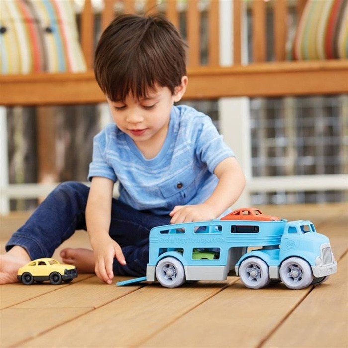 Samochody dla dzieci Auto ciężarowe i laweta Green Toys