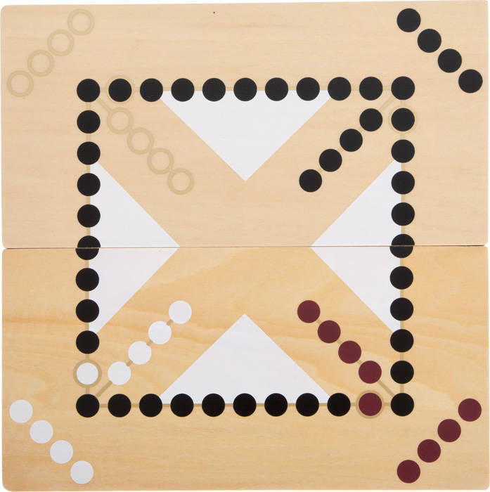 Gra 2w1 Ludo i Drabiny Gold Edition Small Foot