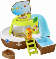 Statek wycieczkowy jacht ze zjeżdżalnią Klorofil