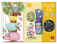 Puzzle XXL Farma Dzień i Noc Goula