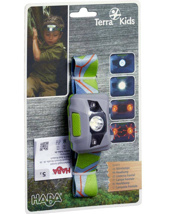 Latarka czołowa dla dzieci Terra Kids Haba