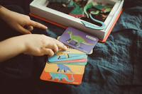 Magnetyczna układanka Dinozaury Magnetibook Janod