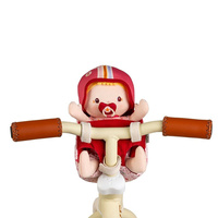 Lalka Lena z akcesoriami w foteliku rowerowym Lilliputiens