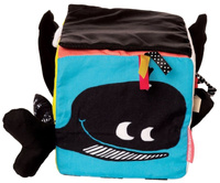 Miękka kostka edukacyjna Świat zwierząt Wimmer Ferguson Manhattan Toy