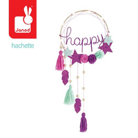 Zestaw kreatywny Łapacz snów z podświetleniem ledowym Happy Janod 