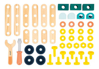 Drewniany zestaw konstruktorski Brico'kids 50 el. Janod