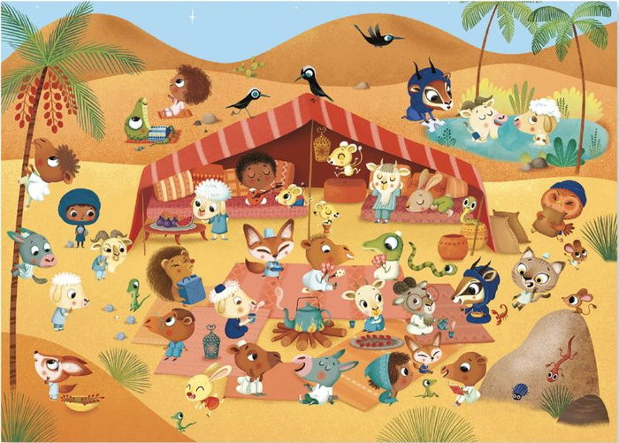 Zestaw kalkomanii zrób to sam Krainy Djeco