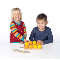 Gra dla dzieci w układanie kulek Froebla 46 el Erzi