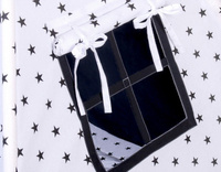 Namiot dla dzieci Tipi biało-czarna kryjówka Zestaw Bobono