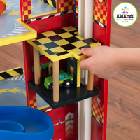 Garaż dla dzieci z wielką rampą - torem wyścigowym, KidKraft