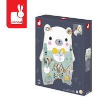 Tablica manipulacyjna dla dzieci XL 20 aktywności Miś Pure Janod