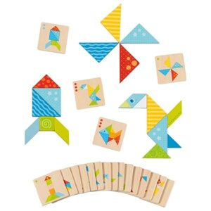 Tangram dla dzieci Kolorowy świat Goki