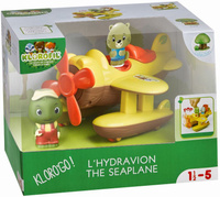 Samolot hydroplan ruchome śmigła Klorofil