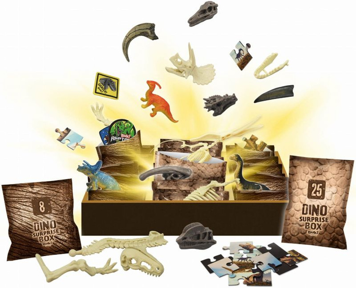 Zestaw mały archeolog 25 niespodzianek z dinozaurami Buki