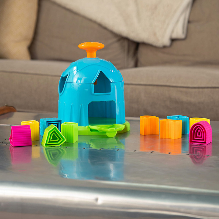 Sorter Fabryka Kształtów nauka kształtów i kolorów Fat Brain Toys