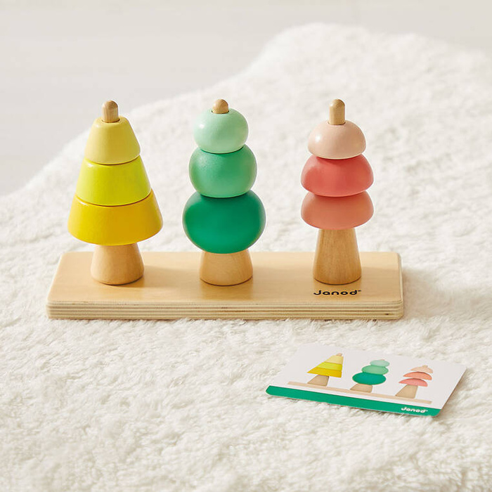 Zestaw 4 zabawek edukacyjnych Box 36 m-cy Janod