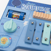 Zestaw muzyczny stolik do zabawy PUCE&PILOU Moulin Roty