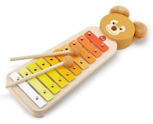 Zabawka muzyczna dla dzieci Ksylofon Miś Trudi 