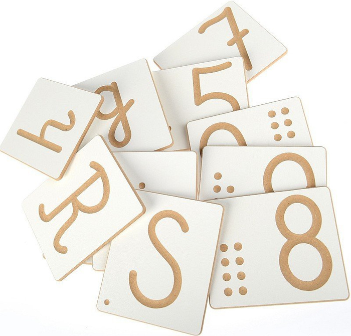 Alfabet polski pisany, przestrzenne litery i cyfry, Pilch