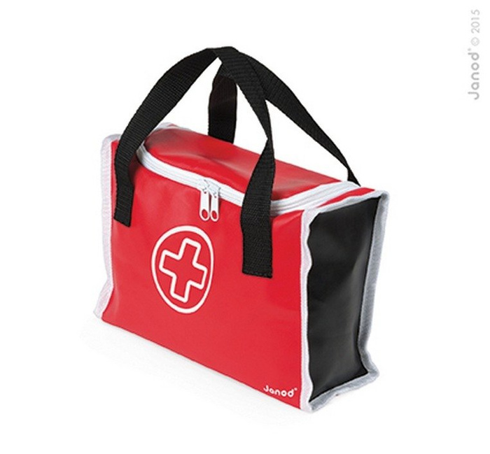 Zestaw lekarza z 10 akcesoriami, Janod