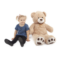 Maskotka dla dzieci duży jasnobrązowy miś Fido 100 cm Rappa