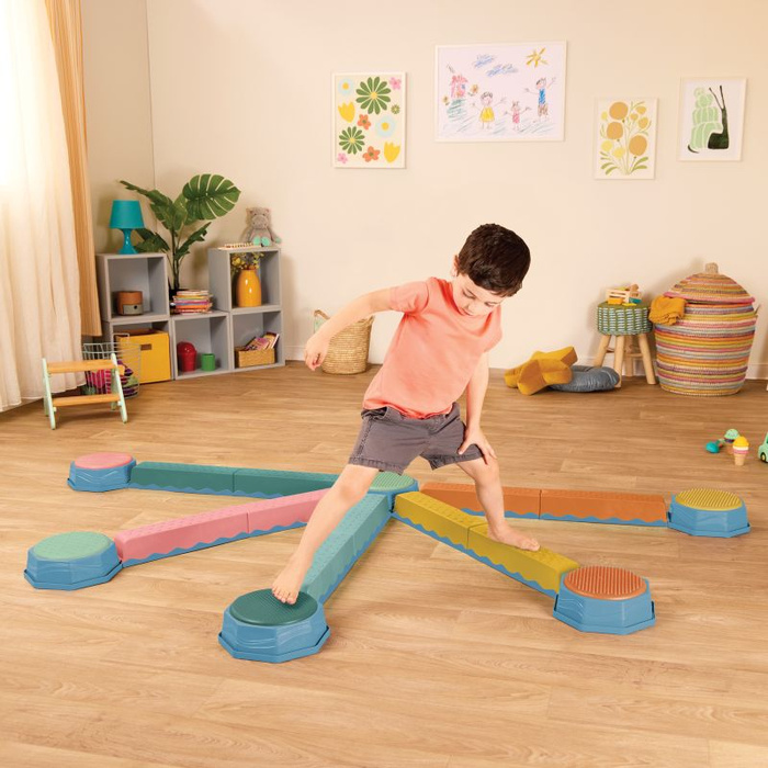 Kamienie sensoryczne Balance & Hop Stepping Stones B.Toys