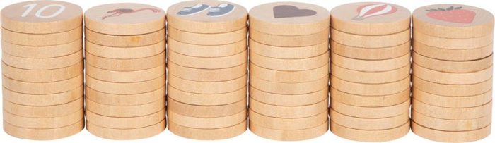 Drewniany pojemnik do sortowania Odkrywca świata Small Foot