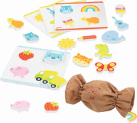 Gra rodzinna rozpoznawanie kształtów Goki