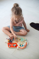 Drewniana tablica manipulacyjna Farma Lilliputiens