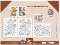 Obrazy do kolorowania w teczce Las Djeco