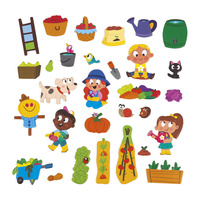 Magnetyczna układanka W ogródku Magneti'stories Janod