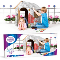 Zabawki z tektury Tektorado Domek wiejska ostoja