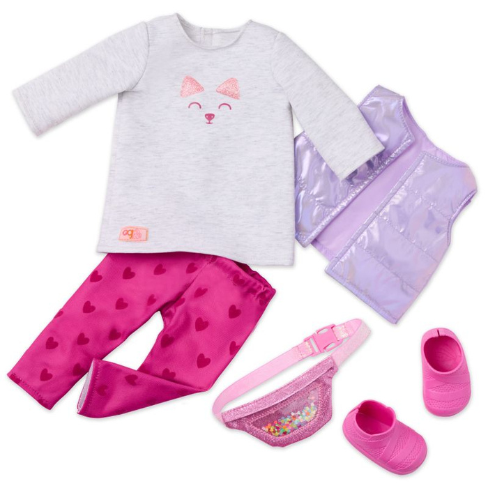 Lalka Estella 46cm z pieskiem rasy Husky i akcesoriami Our Generation