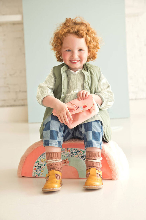 Drewniany jeździk z torebką Sarenka Stella LILLIPUTIENS