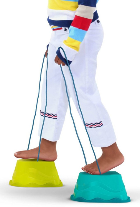 Sensoryczne steppery kubeczkowe szczudła dla dzieci B.Toys