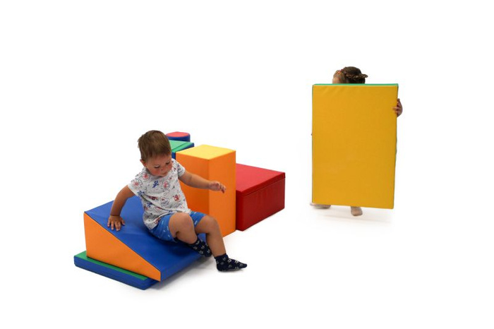 Zestaw do zabawy wielokolorowy Soft Play Discoverer IGLU